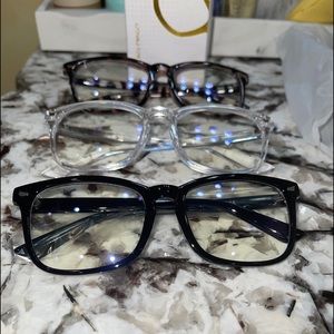 Pack of 3 Blue Light Glasses
